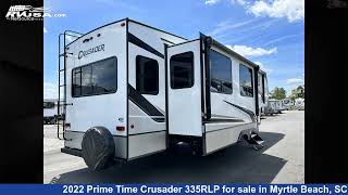 Magnificent 2022 Prime Time Crusader Fifth Wheel RV For Sale in Myrtle Beach SC  RVUSAcom [upl. by Laen230]