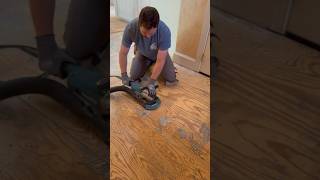 Subfloor prep for click lock LVT KarndeanFloors lvt lvp flooring work work lvpflooring [upl. by Aerdnaeel]