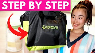 Herbalife Member Pack  Becoming Herbalife Member Step By Step Tutorial [upl. by Worl245]