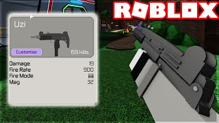 THE UZI IS A SHREDDER IN ENERGY ASSAULT Roblox [upl. by Halsted]