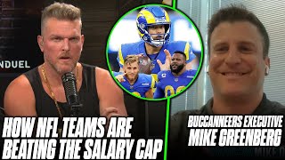 Buccaneers Exec Tells Pat McAfee How NFL Teams Are Beating The Salary Cap [upl. by Stiegler]