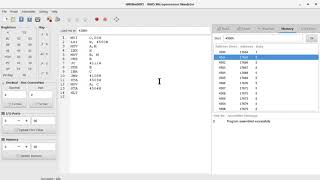 8 BIT DATA DIVISION using GNUsim8085 simulator [upl. by Bedwell]