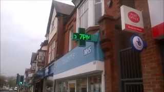 URMSTON TOWN CENTERS amp FLIXTON ROAD MANCHESTERUK Day 5 of FallLogMas [upl. by Corenda]