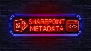 Advanced functional training SharePoint metadata [upl. by Waechter]