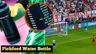 Pickford saved the penalty shootout using water bottle introduction  England Vs Switzerland Euro [upl. by Algie219]