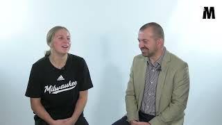 Kamy Peppler Interview  Womens Basketball Media Day 202425 [upl. by Athey]