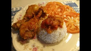 Fricase de pollo cubano Cuban chicken fricasseeeasy recipe [upl. by Reube]