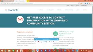 How to Create zoominfocom enterprise account free [upl. by Aidole]