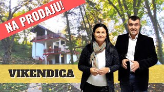 Prodaja vikendice sa zelenim placem i četinarima  RealHousers [upl. by Einyaj]