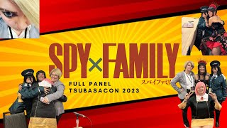 SPY X FAMILY TSUBASACON 2023 CHAOS PANEL ft katwoman cosplay Temu loid and company 🌹 [upl. by Ardaed]