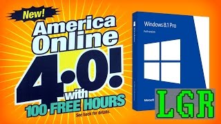 LGR  Classic AOL on Modern Windows [upl. by Ahcropal]