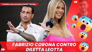 Fabrizio Corona contro Diletta Leotta Cellulite e Grasso dilettaleotta [upl. by Merrie]