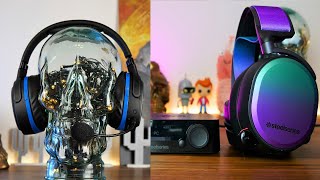 SteelSeries Arctis Pro Wireless vs Audeze Penrose  wireless and bluetooth headsets [upl. by Elinnet]