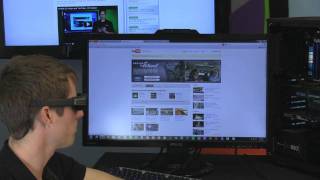 How to Use NVIDIA 3D Vision to Watch Stereoscopic YouTube Videos NCIX Tech Tips [upl. by Ahsikel766]