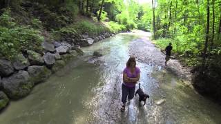 Kemptner Tobel Â«ChÃ¤mtnertobelÂ» Wasserfall von Wetzikon  DJI Phantom GoPro3 Black FPV [upl. by Schacker]