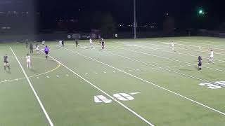 Simmons Soccer vs Albertus Magnus [upl. by Yecad856]