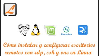 Cómo instalar y configurar escritorios remotos con RDP SSH y VNC en Linux [upl. by Alac898]