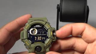 CASIO GSHOCK REVIEW PROS AND CONS ON GW94003 GREEN RANGEMAN [upl. by Otreblon]