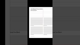 169 Digital Presentation Grid System for Adobe InDesign [upl. by Akayas]