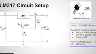 How to Configure the LM317 Voltage Regulator [upl. by Olim]