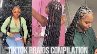 TIKTOK BRAIDS COMPILATION 2023 TheStyleSavvy [upl. by Hein]