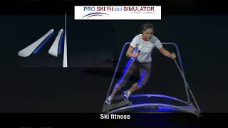 SKI Simulator  Pro SKI Fit 360 [upl. by Roi971]