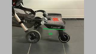 Lascal Buggy Board Correct Angle Adjustment [upl. by Eta]