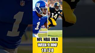 Best MNF WEEK 8 Football Bets amp Player Prop Picks  Fantasy Football [upl. by Yacov9]