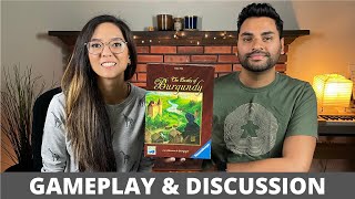 The Castles of Burgundy  Playthrough amp Discussion [upl. by Naj428]