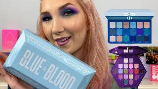 Blue Lust Look  Blue Blood and Blood Lust Palette [upl. by Mamoun]