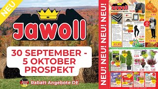 JAWOLL Neuer Werbung Wochenprospekt  Rabatt Angebote DE  30 September  5 Oktober Prospekt [upl. by Nevai]