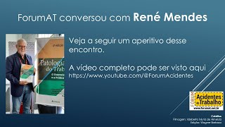 René Mendes Patologia do trabalho é convite à reflexão crítica e à ação em Saúde do Trabalhador [upl. by Edison493]