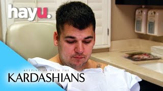 Rob Breaks Down Over Weight Gain  Keeping Up With The Kardashians [upl. by Gradeigh]