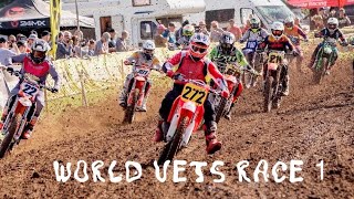 500cc battle ft Reed Anderson MacKenzie  World Vets O40 Race 1 [upl. by Ormiston]