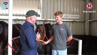 CC with Lochie Cook after winning the Mount Gambier Trotters Cup [upl. by Blim]