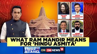 Ayodhya Ram Mandir News LIVE  What Ram Mandir Means For Hindu Asmita   Ram Temple News  N18L [upl. by Suiratnauq]