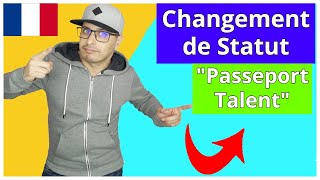 كيفاش تحصل على الإقامة لمدة 4 سنوات في فرنسا  Passeport Talent [upl. by Grieve]