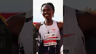 NUEVO RÉCORD EN EL ATLETISMO FEMENINO atletismo chicago2024 running [upl. by Whalen]