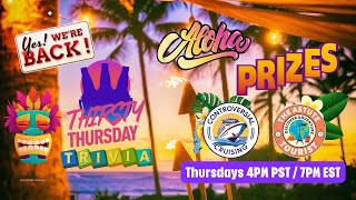 Thirsty Thursday Trivia  Hawaii Edition [upl. by Vincenty]