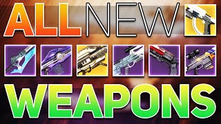 ALL 30th Anniversary Exotics amp Weapons Complete Overview  Destiny 2 30th Anniversary [upl. by Celia]