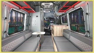 The Entire Airstream Interstate Class B RVs and B Plus Van Tour With Justin Humphreys [upl. by Zenas]