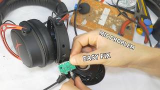 How to Fix HyperX Cloud Alpha Mic Not Working [upl. by Evilc261]