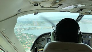 Landing in Batticaloa Sri Lanka from Colombo  Cinnamon Air Cessna Grand Caravan [upl. by Dnomsad]