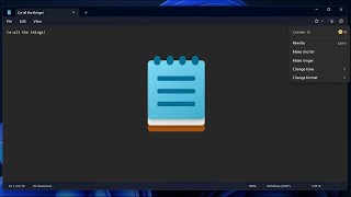 Microsoft is bringing Cowriter AI to Notepad [upl. by Ahsienak]