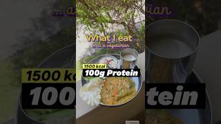 1500 calories  100g Protein  Vegetarian Meal Plan for Weight Loss [upl. by Acinomaj]