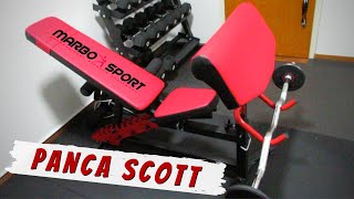 Marbo Sport Accessorio Panca Scott [upl. by Mukund607]