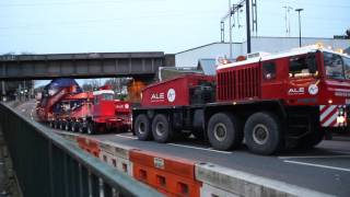 ALE Heavy Haulage Unipower  North London Electrical Transformer move [upl. by Tecla160]