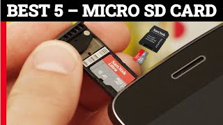 Top 5 Best Micro SD Card 2023 [upl. by Eugenides]