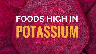 6 Healthy Foods That Are High in Potassium [upl. by Nastassia949]