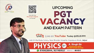 Upcoming PGT Vacancy amp Exam Pattern [upl. by Cynth461]